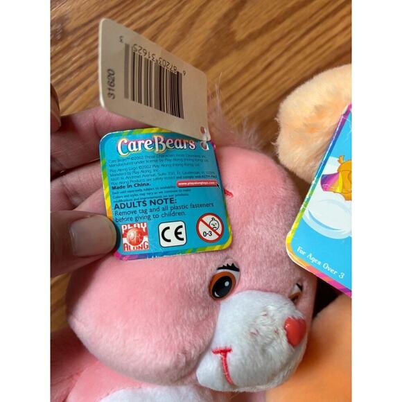 Vintage care bear stuffies-plushies. 2002. Friend Bear and Cheer Bear. With Tags - Picture 5 of 11